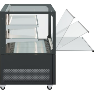 Витрина кондитерская Carboma KC84-110 VV 1,5-1 (9005) - Изображение 3