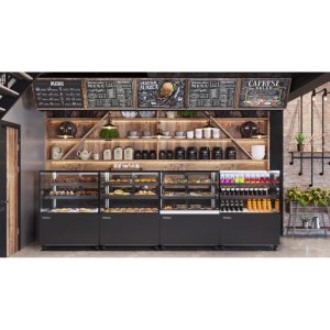 Витрина кондитерская Carboma KC78-150 VV 0,9-1 (9005) - Изображение 8