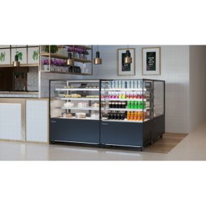 Витрина кондитерская Carboma KC78-150 VV 0,9-1 (9005) - Изображение 9