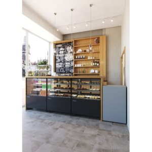 Витрина кондитерская Carboma KC78-150 VV 0,9-1 (9005) - Изображение 10