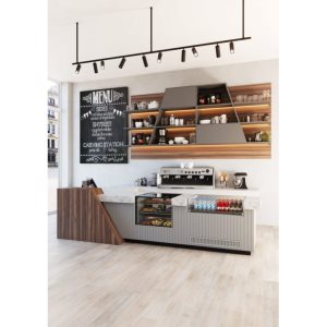 Витрина кондитерская Carboma KC78-150 VV 0,9-1 (9005) - Изображение 11