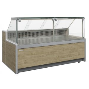 Витрина холодильная Carboma GC111 SM 2,0-1 (1010 Мариель) (газлифт, без боковин)