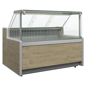 Витрина холодильная Carboma GC111 SV 1,25-1 (1010 Мариель) (без боковин)
