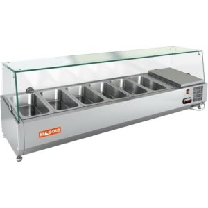 Витрина холодильная для ингредиентов HICOLD VRTG 1425 1/3