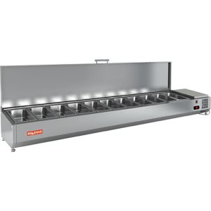 Витрина холодильная для ингредиентов HICOLD VRTU 2280 1/3 