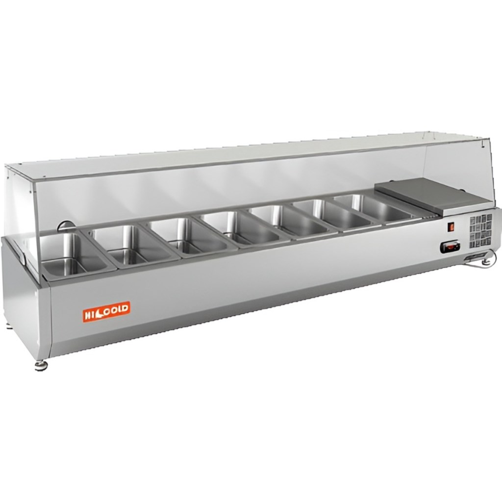 Витрина холодильная для ингредиентов HICOLD VRX 1800 1/4