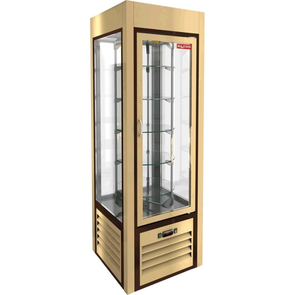 Витрина кондитерская HiCold VRC 350 R Sh Brown FR