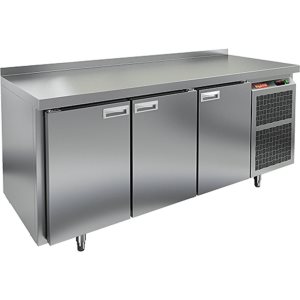 Стол холодильный среднетемпературный HiCold GN 111/TN увеличенная столешница