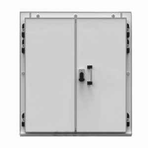 Дверь холодильная распашная двустворчатая НТ-РДД-1400*2800/120