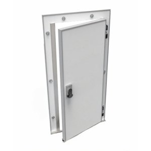 Дверь холодильная распашная одностворчатая НТ-РДО-900*1900/120 (с металлической рамой) - Изображение 2