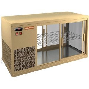 Витрина холодильная настольная HICOLD VRL Т 1300 L Beige