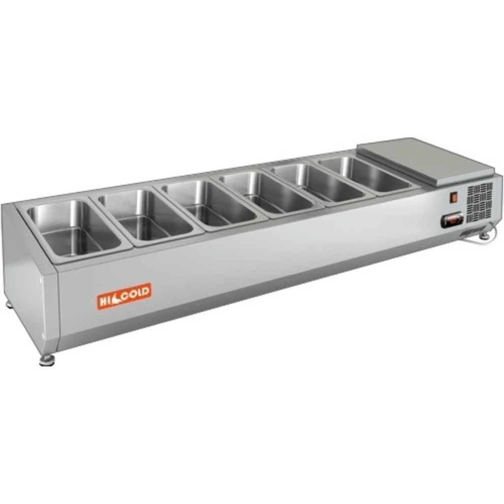 Витрина холодильная для ингредиентов HICOLD VRTO 1485 1/3