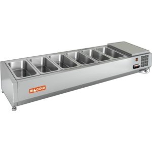 Витрина холодильная для ингредиентов HICOLD VRTO 1390 1/3