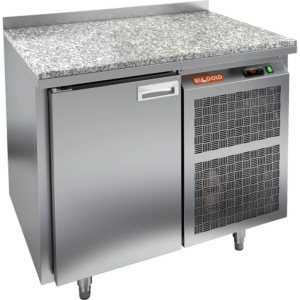 Стол холодильный среднетемпературный HiCold GN 1/TN камень
