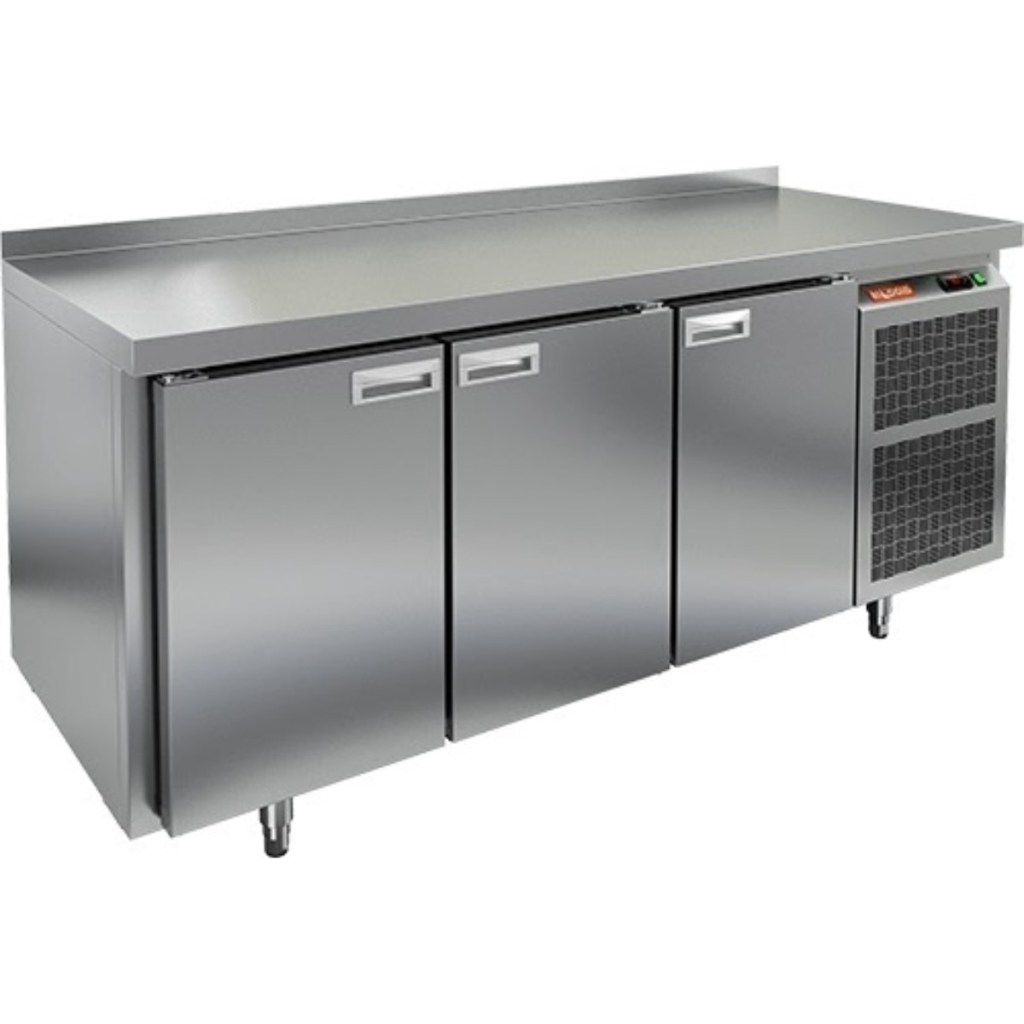 Стол холодильный среднетемпературный HiCold GN 111/TN увеличенная столешница