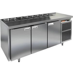 Стол холодильный для салатов HiCold SL1-111GN (1/3) О без крышки