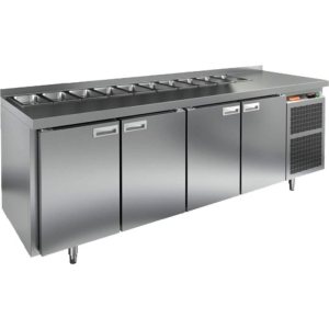 Стол холодильный для салатов HiCold SL1-1111GN (1/3) без крышки