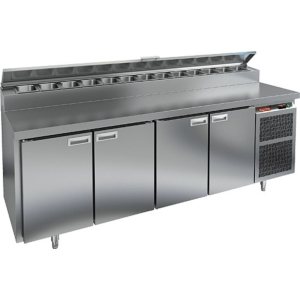 Стол холодильный для пиццы HiCold PZ2-1111/GN (1/6H) З (R290)
