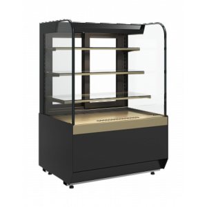 Витрина кондитерская Carboma KR70 VM 1,3-2 Standard (9005-0109) открытая