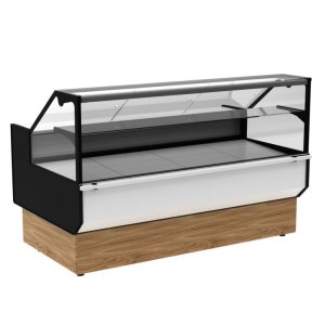 Витрина холодильная Carboma GC95 SM 1,8-1 (ВХС-1,8 Carboma GC95 KombiLux) (0107 ольха)