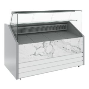 Витрина холодильная Carboma GC75 SV 1,2-1 фронт нестандартный цвет - Изображение 3