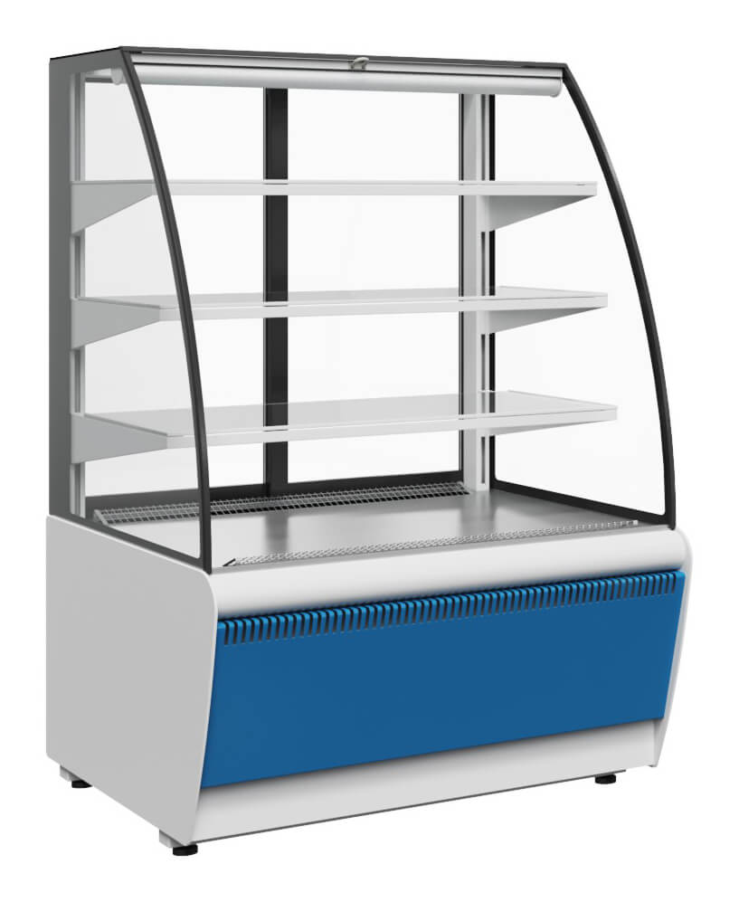 Витрина кондитерская Carboma K70 ВХСо-0,6д (K70 VM 0,6-2 STANDARD FLANDRIA) открытая - Изображение 14