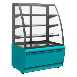 Витрина кондитерская Carboma K70 ВХСв-1,3д (K70 VV 1,3-1 STANDARD Люкс FLANDRIA) - Изображение 9