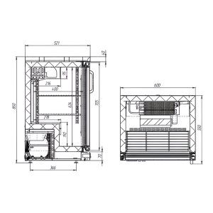 Шкаф холодильный Polair TD101-Bar - Изображение 4